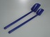 Detectable scoop, long handle, blue, 50 ml & 100 ml