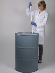 DispoTube, sampling from barrel