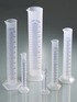 Measuring cylinder PP with blue graduation, assortment