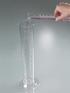 Measuring cylinder SAN in use