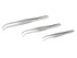 Forceps, stainless steel,160 mm, 130 mm & 105 mm