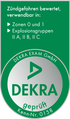 Dekra certificate for ProfiSampler Aluminium