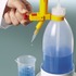 Burette automatique en utilisation