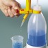 Burette automatique en utilisation