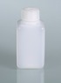 Vierkantflasche, quadratischer Grundriss, Enghals 50 ml